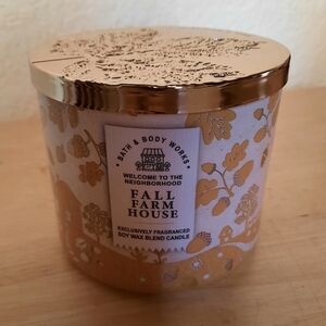 Fall Farmhouse Candle